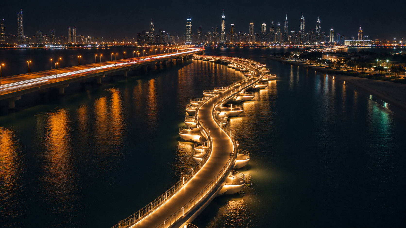 Dubai Floating Bridge